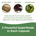 Sea Moss Capsules Manufacturer - OEM Hot Sale Organic Irish Sea Moss for Skin Hair Joints