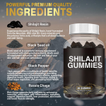 Shilajit Capsules Manufacturer - 2025 Hot Selling Organic Herbal Supplement Energy Improve Immunity