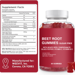 Beet Gummy Supplier - OEM Nutrition Supplement Energy Support Blood Circulation Heart