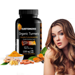 Turmeric Capsules Factory - 100% Natural Herbal Turmeric Curcumin With BioPerine 95% Curcuminoids