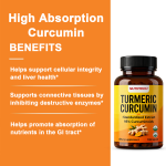 Curcumin Powder Manufacturer - Hot Sales 1500mg Turmeric Curcumin 95% Extract Joint Support