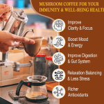 Mushroom Coffee Powder Manufacturer - Factory Wholesale Lion's Mane Shiitake Reishi Cordyceps MCT