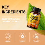 Turmeric Oral Liquid Manufacturer - Organic Herbal Supplement Antioxidant Support Curcumina