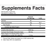 Curcumin Powder Manufacturer - Superfood Pure Plant Turmeric Extract 95% with Black Pepper