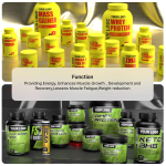 Super Mass Gainer Supplier - Factory Price Nutrition Enhancer for Muscles OEM Protein Powder