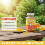 Vitamin D3 Gummies Manufacturer - Bone Immune System Support Supplement Extra Strength