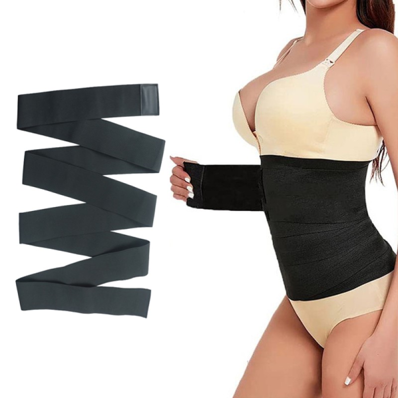 Body Shaper Belt Manufacturer - Private Logo Elastic Waist Bandage Tummy Wrap Trainer