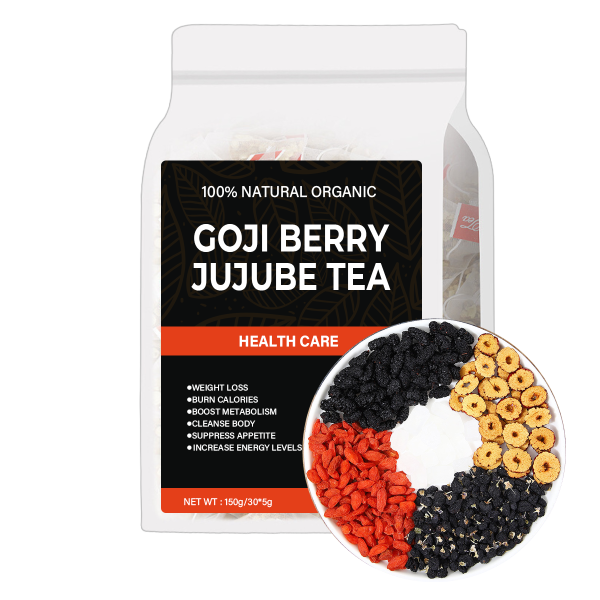 Herbal Tea Supplier - Private Label Black Goji Berry Mulberry Red Jujube Tea Bags