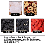 Herbal Tea Supplier - Private Label Black Goji Berry Mulberry Red Jujube Tea Bags