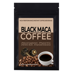 Maca Coffee Supplier - Private Label Black Maca Extract Instant Coffee Blend Unisex