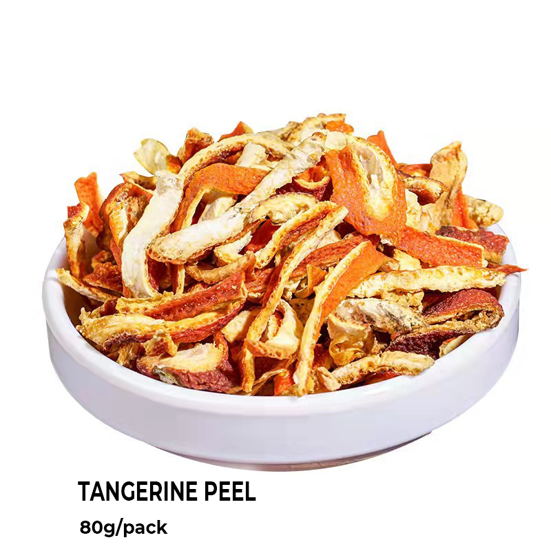 Orange Peel Tea Supplier - Dried Tangerine Peel Strip Herbal Tea Mandarin Oranges Tea