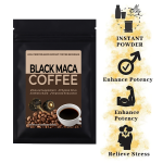 Maca Coffee Supplier - Private Label Black Maca Extract Instant Coffee Blend Unisex