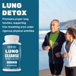 Respiratory Health Capsules Supplier - 100% Natural Lung Cleanse Capsules OEM Services for Adults