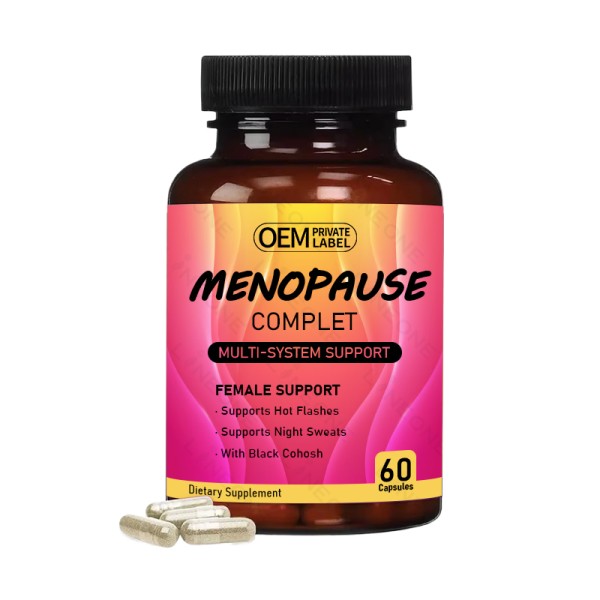Menopause Supplements Manufacturer - Menopause Herbal Supplements PMS Capsules Hot Flash Support