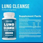 Respiratory Health Capsules Supplier - 100% Natural Lung Cleanse Capsules OEM Services for Adults