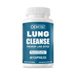 Respiratory Health Capsules Supplier - 100% Natural Lung Cleanse Capsules OEM Services for Adults