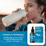 Potassium Iodide Drops Manufacturer - Tasteless Potassium Iodide Liquid Drops Vitamins Energy Boost