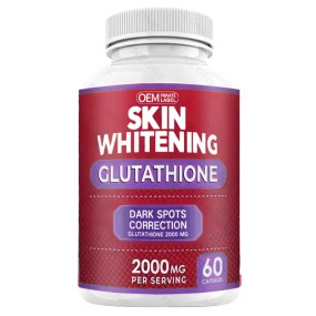 Whitening Capsules Factory - Private Label 2000 mg Supplement Whitening Capsules Effect Skin Whitening