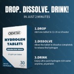 Hydrogen Tablets Factory - Private Label Hydrogen Tablets Tested High Quality Molecular Hydrogen Tablets