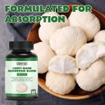 Mushroom Extract Capsules Factory - Private Label 10 in 1 Mushroom Extract 500mg 120Caps Bottle