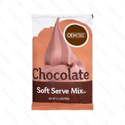 Ice Cream Powder Factory - Commercial 1kg Chocolate Strawberry Blueberry Flavors Bag Packaging