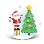CGM Patch Factory - Christmas Custom Latex Free Printing Pattern Soft Nylon for Freestyle Libre
