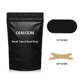 Mouth Tape Supplier - Athena Customizes Various Shapes Scented Silk Mouth Tape Nasal Strips