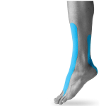 Kinesiology Tape Factory - Latex-free Hypoallergenic Ankle Pre-Cut Cotton Elastic Kinesiology