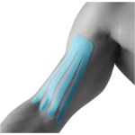 Kinesiology Tape Manufacturer - Latex-free Hypoallergenic Fan Pre-Cut Cotton Elastic Kinesiology