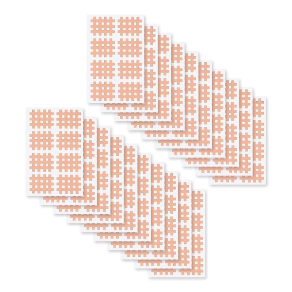 Cross Tape Factory - 20 Pcs Easy Stick Sweatproof Cross Tape Latex-free Patch Stickers Sports