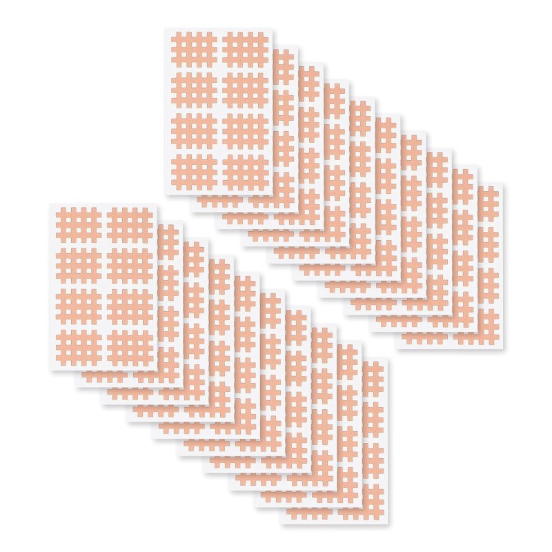 Cross Tape Factory - 20 Pcs Easy Stick Sweatproof Cross Tape Latex-free Patch Stickers Sports