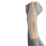 Kinesiology Tape Supplier - Latex-free Hypoallergenic Wrist Pre-Cut Cotton Elastic Kinesiology