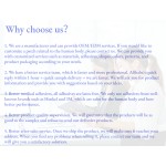 Plant Ingredients Patch Manufacturer - Personalized Gentle Removal Natural Energy Plant Ingredients