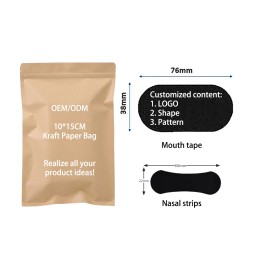 Mouth Tape Manufacturer - Realize Your Idea Gentle Removal Rayon Cotton Bamboo Medical Grade