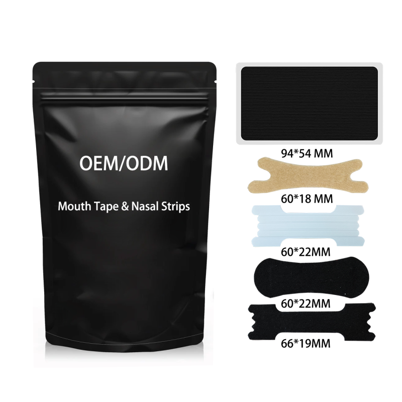 Mouth Tape Manufacturer - Large Size Latex-free Oil-proof Sweat-proof Nasal Strips for Athletes