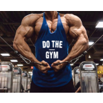 Sports Tank Top Factory - Hot Sale Custom Cotton Solid Black White Red Blue Sleeveless Sports Tank