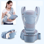 Baby Carrier Supplier - Factory Price New Organic Cotton Shoulder Newborn Sling Carrier Bag Hiking