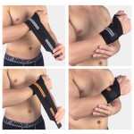 Wrist Support Wrap Factory - Factory New Design Custom Sports Elastic Stretchy Weight Lifting Wrist Wrap