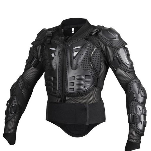 Motorcycle Jacket Supplier - New Design Hot Sales Racer Breathable Plus Size Black Biker Jacket