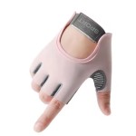 Gym Gloves Manufacturer - Custom Women Men Half Finger Liquid Silicone Shockproof Anti Slip Workout