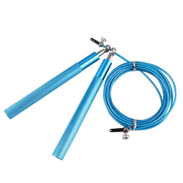 Skipping Rope Supplier - New Hot Sale Adjustable Exercise Gym Indoor Kids Adults Colorful Metal Rope
