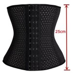Steel Boned Corset Supplier - Hot Sale 3-Row Hooks Sports Girdle Adjustable Steel Boned Waist Trainer