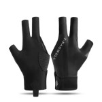 Billiards Gloves Factory - Hot Sale Universal Fit 3 Finger High Elastic Sweat Wicking Anti Slip Cue