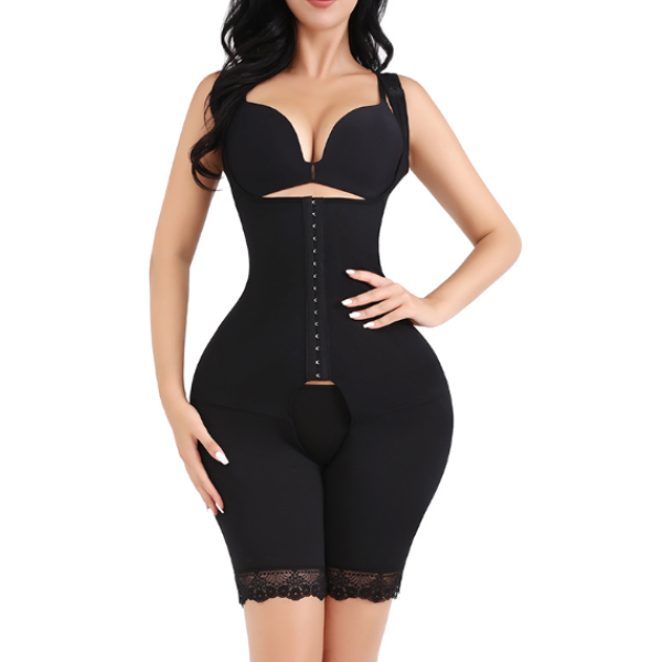 Bodysuit Manufacturer - Hot Sale Adjustable Shoulder Straps Slimming Tummy Control Fajas Butt Lifter