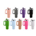 Stainless Steel Tumbler Supplier - New Style 40oz Travel Mug Vacuum Insulated Cup with Straw