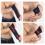 Wrist Support Wrap Factory - Factory New Design Custom Sports Elastic Stretchy Weight Lifting Wrist Wrap