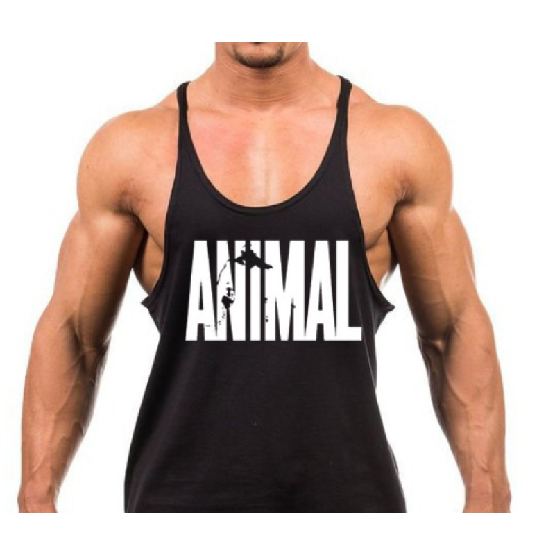 Stringer Gym Vest Supplier - Factory Hot Sale Custom Cotton Stringer Gym Vest Fitness Singlet Workout