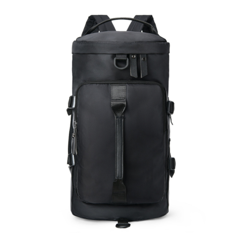 Travel Duffle Bag Supplier - Waterproof Women Men Travel Overnight Large Black with Shoe Compartment