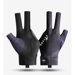 Billiards Gloves Supplier - Breathable Anti Slip 3 Finger High Elastic Sweat Wicking Cue Sports Gloves