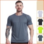 Sport T-Shirt Supplier - High Quality Men Women's Gym Sport T-Shirt Quick Dry Breathable Custom Logo